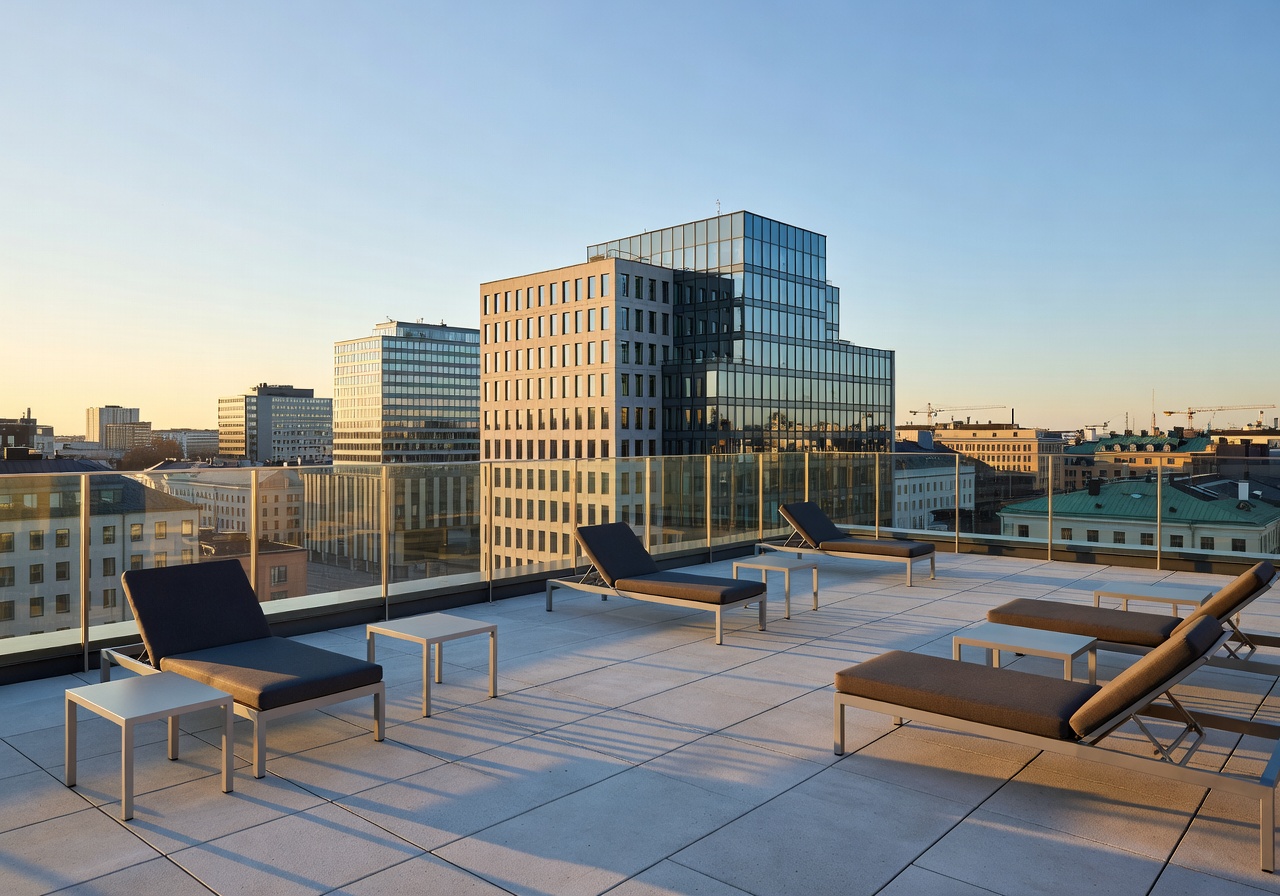 Clarion Hotel Helsinki Exterior Rooftop